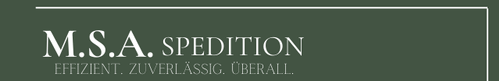 M.S.A. Spedition